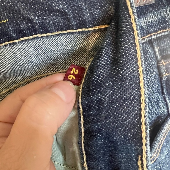 Sz26 Seven vintage blue jeans - Picture 9 of 10